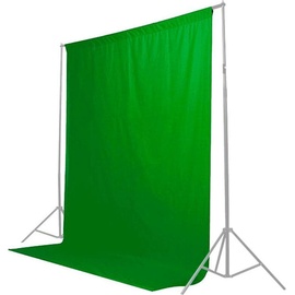 Caruba Hintergrundfolie Chroma Key (200 cm, 300 cm), Hintergrundsystem, Grün