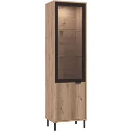 Home Affaire Vitrine Mayenne 54,5 x 40 x 195 cm Beige