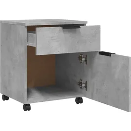 vidaXL Aktenschrank 45 x 38 x 54 cm grau