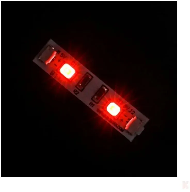 Briksmax BXB11_3 Lichtstreifen kurz Rot (3 Stück)