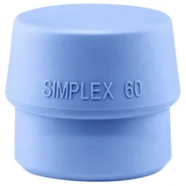 Halder SIMPLEX Kopf-Ø 60mm TPE-soft blau weich