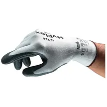 Ansell Schnittschutzhandschuhe HyFlex 11-724 Gr.9 weiß/grau EN 388 Kat.II 12 PA