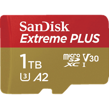 SanDisk Elite Extreme® PLUS UHS-I, Micro-SDXC Speicherkarte, 1 TB, 200 MB/s