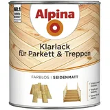 Alpina Klarlack für Parkett & Treppen 2 Liter seidenmatt