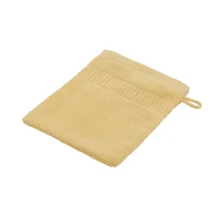 como Waschhandschuh  Lifestyle , gelb , Maße (cm): B: 16
