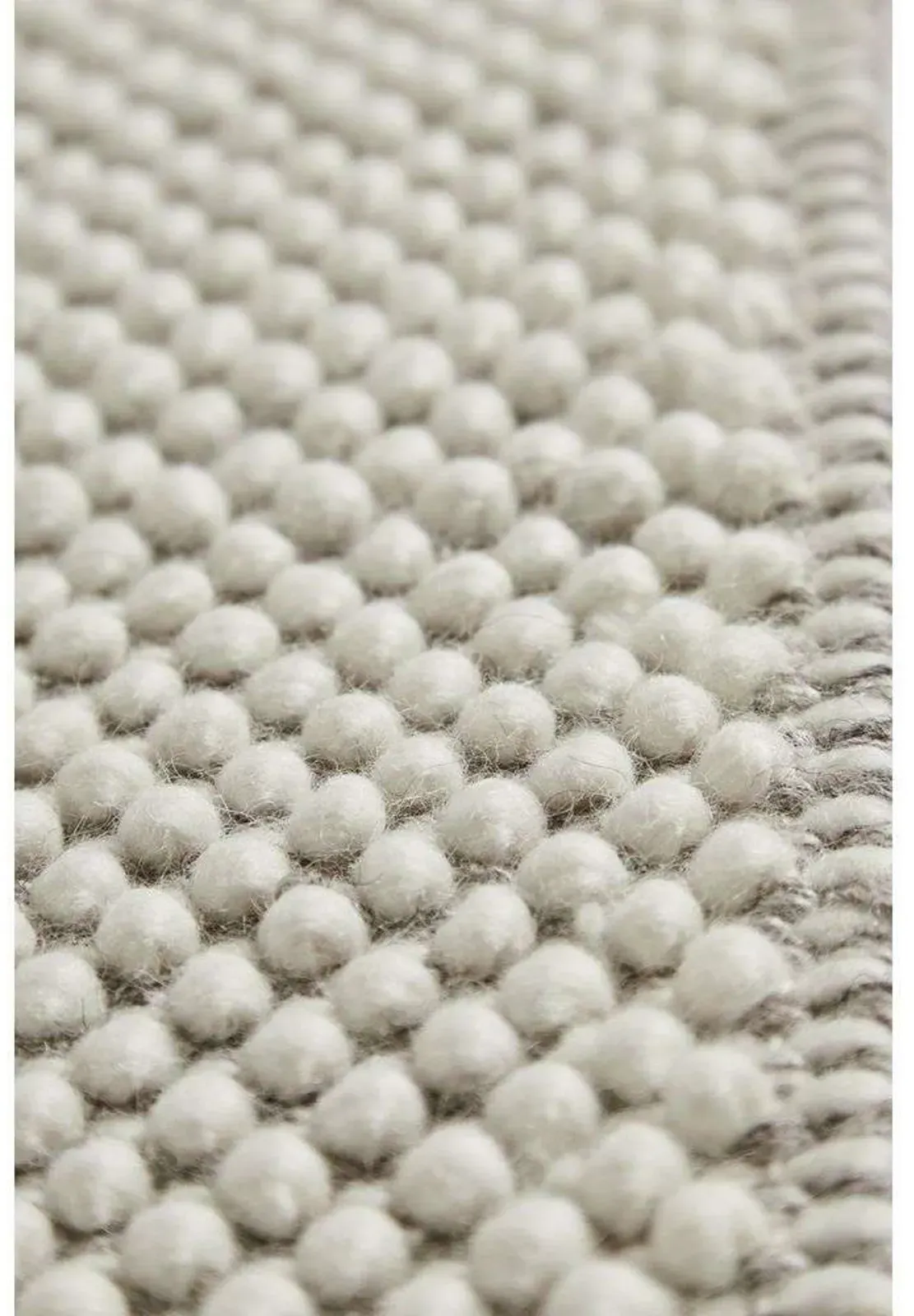 Teppich/Läufer Woud, Weiß, Stoff / Textil - 240 - 170