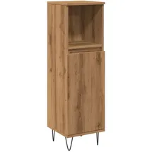 vidaXL Badschrank 30x30x100 cm Artisan-Eiche