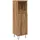 vidaXL Badschrank 30x30x100 cm Artisan-Eiche