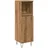 vidaXL Badschrank 30x30x100 cm Artisan-Eiche