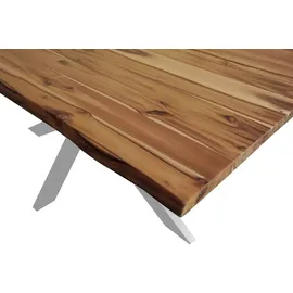 sam möbel gmbh Baumkante 160 x 77 x 85 cm honigfarben