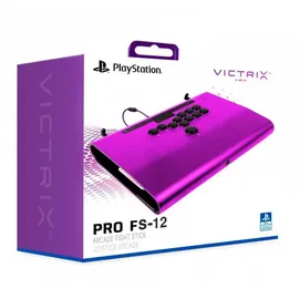 Victrix Pro FS-12 Arcade Fight Stick Controller Purple PS5 / PC / PS4
