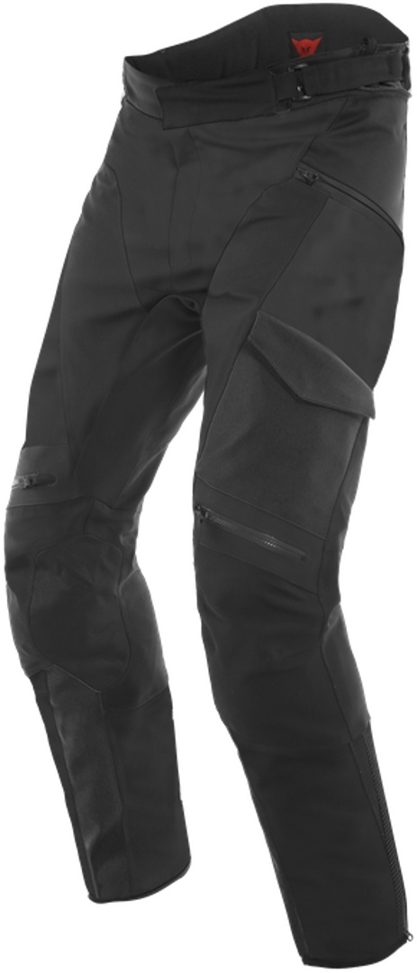 Dainese Tonale D-Dry Motorfiets textiel broek, zwart, 56