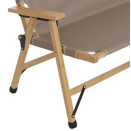 MCW Bambus Campingbank 117 x 0 x 0 cm Weiß