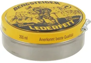 Effax Bergsteiger Lederfett, Lederbalsam mit Vaseline und Lanolin., 200 ml - Dose, farblos