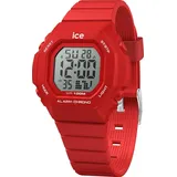 ICE-Watch ICE digit ultra Red - Rote Jungen/Unisexuhr mit Plastikarmband - 022099 (Small)