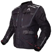 ADRENALINE Textiljacke Schwarz 4XL