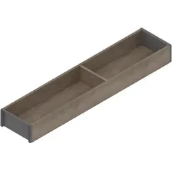 AMBIA-LINE Rahmen, für LEGRABOX/MERIVOBOX Schubkasten, Holzdesign, NL=500 mm, Breite=100 mm, Nebr.Eiche/oriongrau