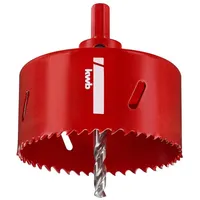 KWB HSS Bi-Metall-Lochsäge Ø 95 mm mit progressiver Vario-Zahnung,