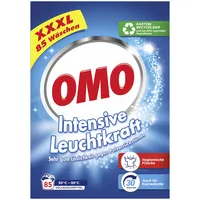 Omo Waschpulver XXXL Vollwaschmittel für intensive Leuchtkraft und hygienische Frische 85 WL