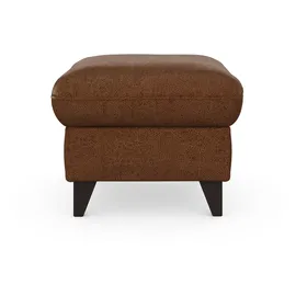 sit&more Hocker Mellum 100% Polyester 58 x 48 x 58 cm Braun