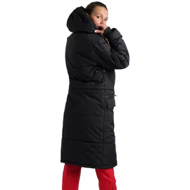 Arena Parka Unisex Einfarbig - Black - M