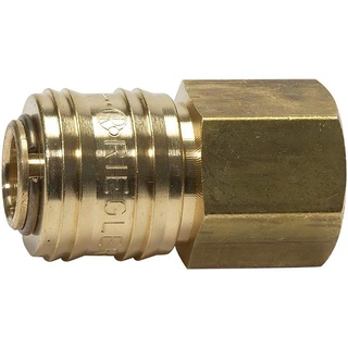 Riegler Schnellverschlusskuppl. NW 7,2 »connect line«, MS blank, G 1/2 IG