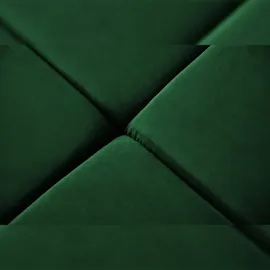 KAWOLA Sofa NEVADA Ecksofa Velvet smaragd Recamiere links