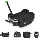 Cangaroo Cangaroo, Kindersitz, Baby Car Seat I-Swift Black 125-150cm 111394 (Kindersitzerhöhung, ECE R129/i-Size Norm)