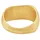 Steel_art Fingerring Frauen Fiora goldfarben in goldfarben | Gr.: 50