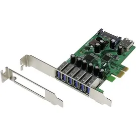 Renkforce 6+1 Port USB 3.2 Gen 1 Controllerkarte USB-A PCIe
