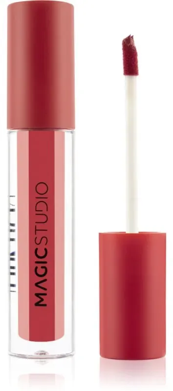 Magic studio Matte Liquid Lipstick flüssiger Lippenstift mit Matt-Effekt Farbton 02 Scarlet 5 g