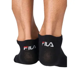 Fila UNISEX INVISIBLE PLAIN SOCKS 6er Pack Schwarz 39-42