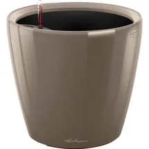 LECHUZA Classico LS 21 Komplettset Ø 21 x 20 cm taupe hochglanz