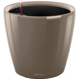 LECHUZA Classico LS 21 Komplettset Ø 21 x 20 cm taupe hochglanz