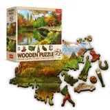 Trefl Holz Puzzle 500+1 - Central Park, Manhattan, New York
