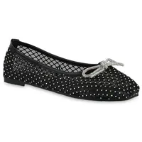 Stiefelparadies Damen Klassische Ballerinas in Schwarz