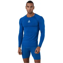 Select langarm Funktionsshirt Herren blau XL