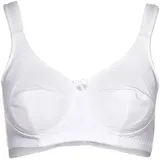 SASSA Damen, Soft-BH Jacquard, Einfarbig, Gr. 100D, weiß, (Weiß 00100) - 100D
