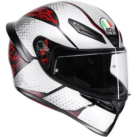 AGV K1 S Speedarmor Matt Schwarz/Grau/Rot L