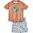 Playshoes UV-Schutz Bade-Set Dino Orange, 74/80