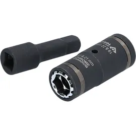 BRILLIANT TOOLS 1/2" 4in1 Kraft-Stecknuss-Satz 2-tlg.