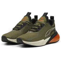 Puma X-Cell Action Laufschuhe Erwachsene Gr. 38 Olive flame flicker black green orange) Schuhe