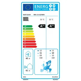 WOLF-Garten CHC-Split 10/200-35 Luft/Wasser-Wärmepumpe 10 kW