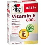 Doppelherz Aktiv Vitamin E 600 N Kapseln 80 St.