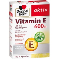 Doppelherz Aktiv Vitamin E 600 N Kapseln 80 St.