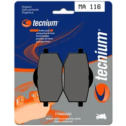 TECNIUM Organische Straßenbremsbeläge - MA116