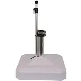 Liro Schirmständer Mini Plus 45 kg Kunststoff 55 x 55 cm Weiß
