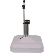 Liro Schirmständer Mini Plus 45 kg Kunststoff 55 x 55 cm Weiß