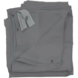 4er-set Seitenwand Für Pergola Calpe, Ersatzseitenwand Pavillon 4x3m, Polyester Grau