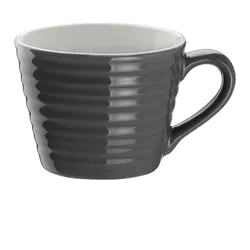 Gastronoble Olympia Cafe Aroma Tassen | 23cl | Spülmaschinen geeignet | grau | 12 Tassen